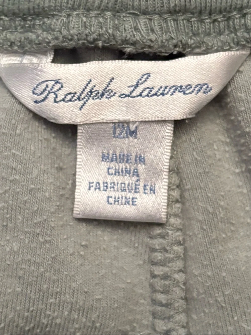 Kid’s Ralph Lauren Velour Joggers | 12m